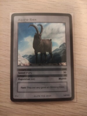 Life Tcg 48 Alpine Ibex Holo
