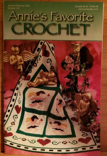 LB3 ANNIE'S FAVORITE CROCHET MAGAZINE, JANUARY/FEBRUARY 2000 #103 - Picture 1 of 5
