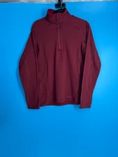 Patagonia Capilene 4 Polartec Performance Baselayer Men’s Maroon 1/4 Zip