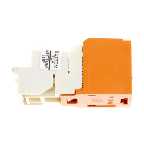 Panduit CJ688TPOR Mini-Com® TX6™ PLUS TP Style UTP Jack Module, Orange (Qty 24) - Picture 4 of 4