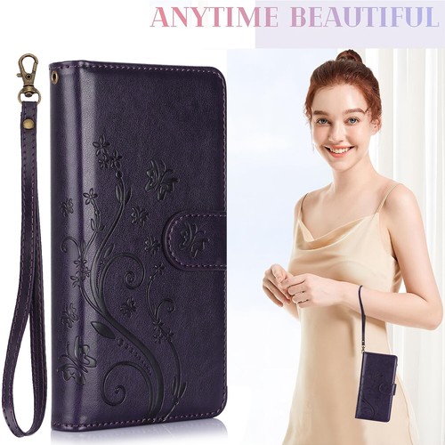 Para Google Pixel 9 Pro XL/8/7 Cartera con Cremallera Magnética Cuero PU Soporte Correa Estuche - Imagen 23 de 54