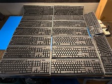 Lot 16 Logitech K270 Wireless Keyboards - 1 Receiver - Missing 2 Keys