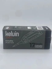 Kelvin Tools Kelvin 17 - The Everyday Multi-Tool with Flashlight (Black) New
