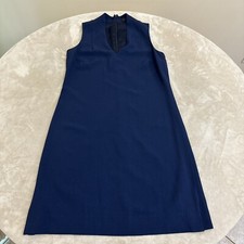 J. CREW 365 Womans Navy Blue Sleeveless Dress Size X-Small