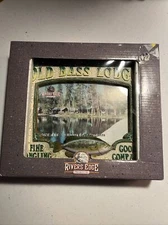 River's Edge Products Picture Frame 4in x 6in - Old Bass Lodge New In Box.