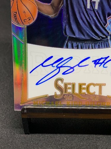 MICHAEL KIDD-GILCHRIST RC PRIZM REFRACTOR AUTOGRAPH #/99~2012-13 SELECT UK - Picture 5 of 11