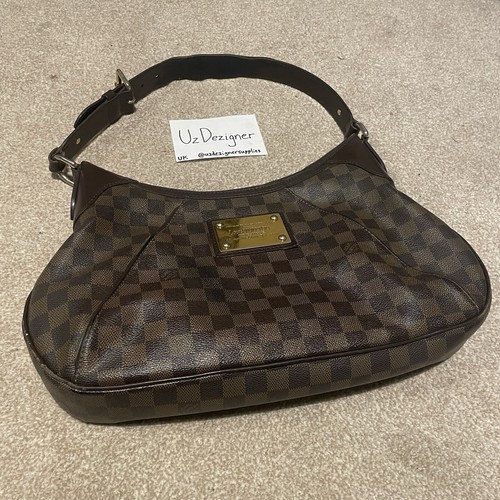Louis Vuitton Thames Shoulder Bag GM Brown Canvas Handbag ✅ - 第 1/13 張圖片