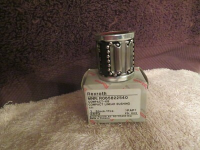 NEW REXROTH BOSCH COMPACT LINEAR BUSHING BEARING R065822540 R0658X25XX