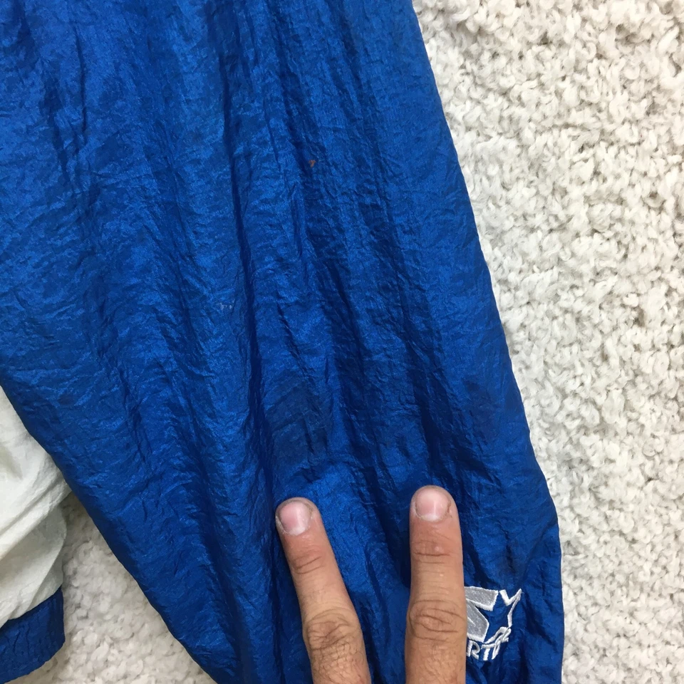 Chaqueta cortavientos Starter Olympic Collection grande adulto azul Atlanta 1996 para hombre Foto 4 de 4