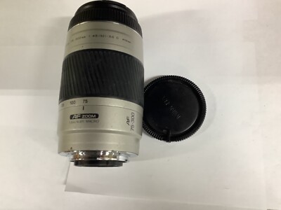 Minolta AF Zoom 75-300/4.5-5.6 silver zoom lens Read | eBay