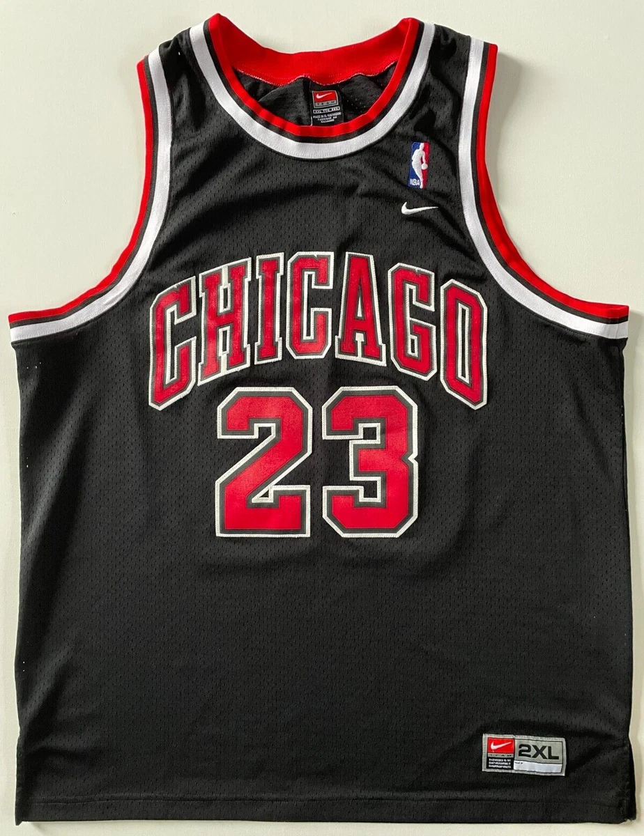 Vintage Nike Team Sports Chicago Bulls Michael Jordan #23 Basketball  Jersey