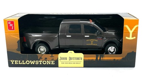 1:20 AMT Big Country *YELLOWSTONE* John Dutton's DODGE RAM DUALLY PICKUP *NIB* - Picture 5 of 5
