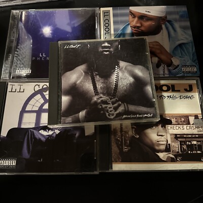 L.L.COOL J - 5 CD LOT - Very Nice! - Momma Say Knock You Out Rap Collection