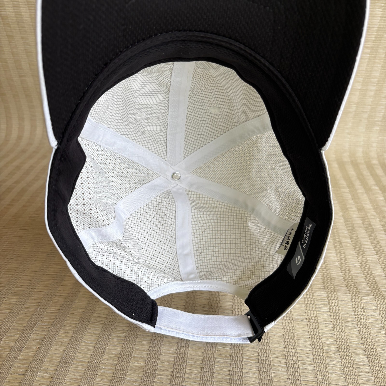 Taylor Made Strapback Cap Patch Rubber Logo White… - image 13