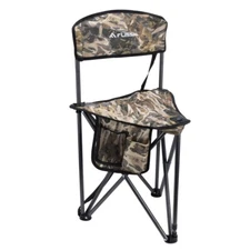 FLISSA Outdoor Folding Camping Triangle Chairs Portable Camping Chair w/Backrest