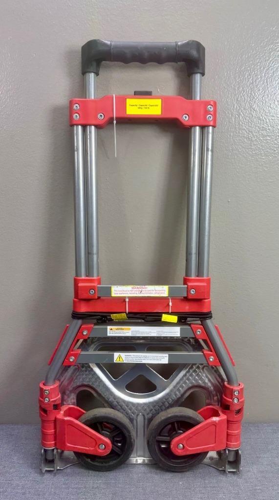 Milwaukee Folding Hand Truck Dolly Cart 150 lb Capacity eBay