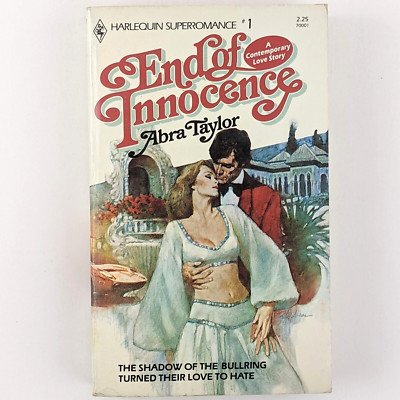 End Of Innocence (1980) Harlequin Romance, Abra Taylor - Paperback