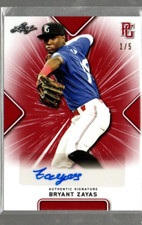 2021 Leaf Perfect Game Showcase Red #BABZ1 Bryant Zayas Auto /5 