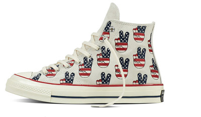 peace sign converse