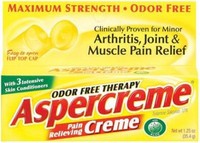 Aspercreme Odor Free Therapy Pain Relieving Creme With Aloe - 1.25 Oz Aspercreme Odor Free Therapy Pain Relieving Creme With Aloe - 1.25 Oz