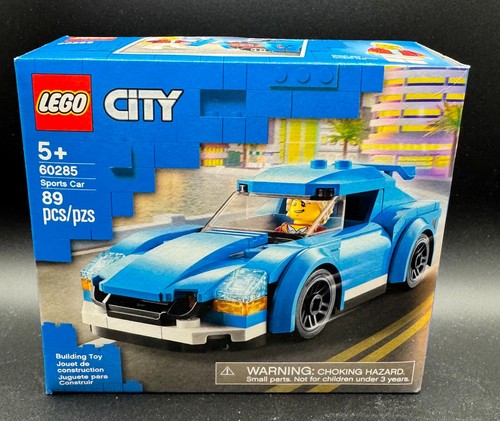 LEGO 60285 City Blue Sports Car New Retired Sealed 89 pcs 2021