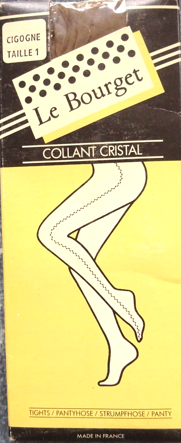 Collant LE BOURGET CRISTAL VINTAGE Voile 15D - Taille 1 (FR36/38) - Femme - Neuf