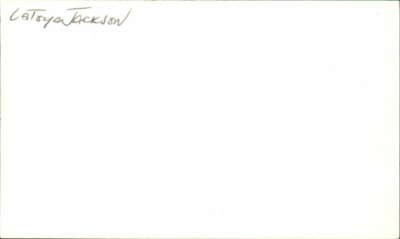 Latoya Jackson Singer Signed 3