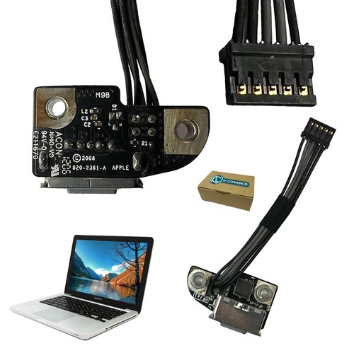Connettore ricarica magnetico power dc-in jack per apple macbook A1278 13 2008 - Picture 3 of 5