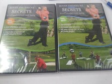 Roger Fredericks Reveals Secrets to A Fundamental / Powerful Golf Swing. 2 DVDs