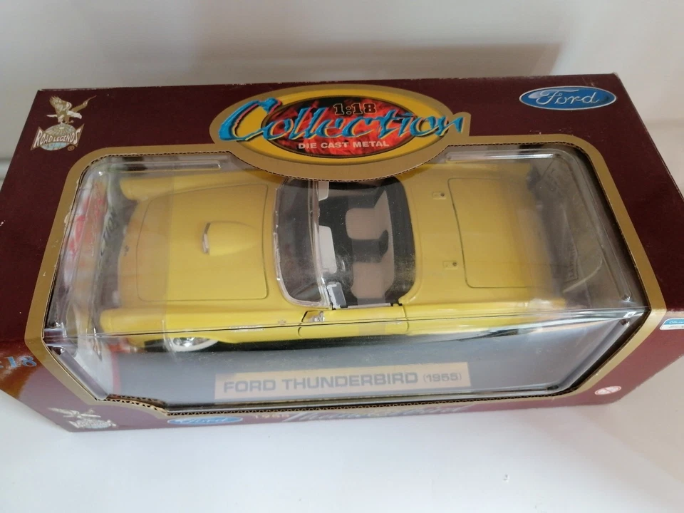 FORD THUNDERBIRD 1955 ROAD LEGENDS SCALA 1/18 - Immagine 2 di 2