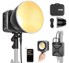 US SELLER $379 Zhiyun MOLUS G200 COB LED Video Light 200W BiColor 2700K-6500K