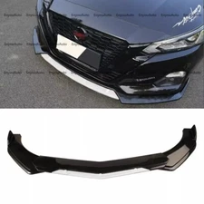 For Nissan Sentra Universal Front Bumper Lip Spoiler Splitter Gloss Black White