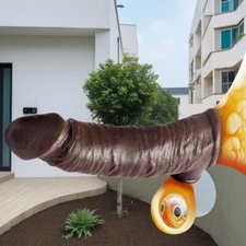 Realistic Male Penis Extension Extender Thick Cock Sheath Sleeve Girth Enhancer