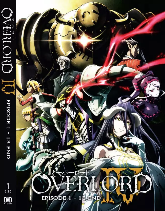 ENGLISH DUBBED Overlord Season 4 (Vol.1-13End) DVD All Region