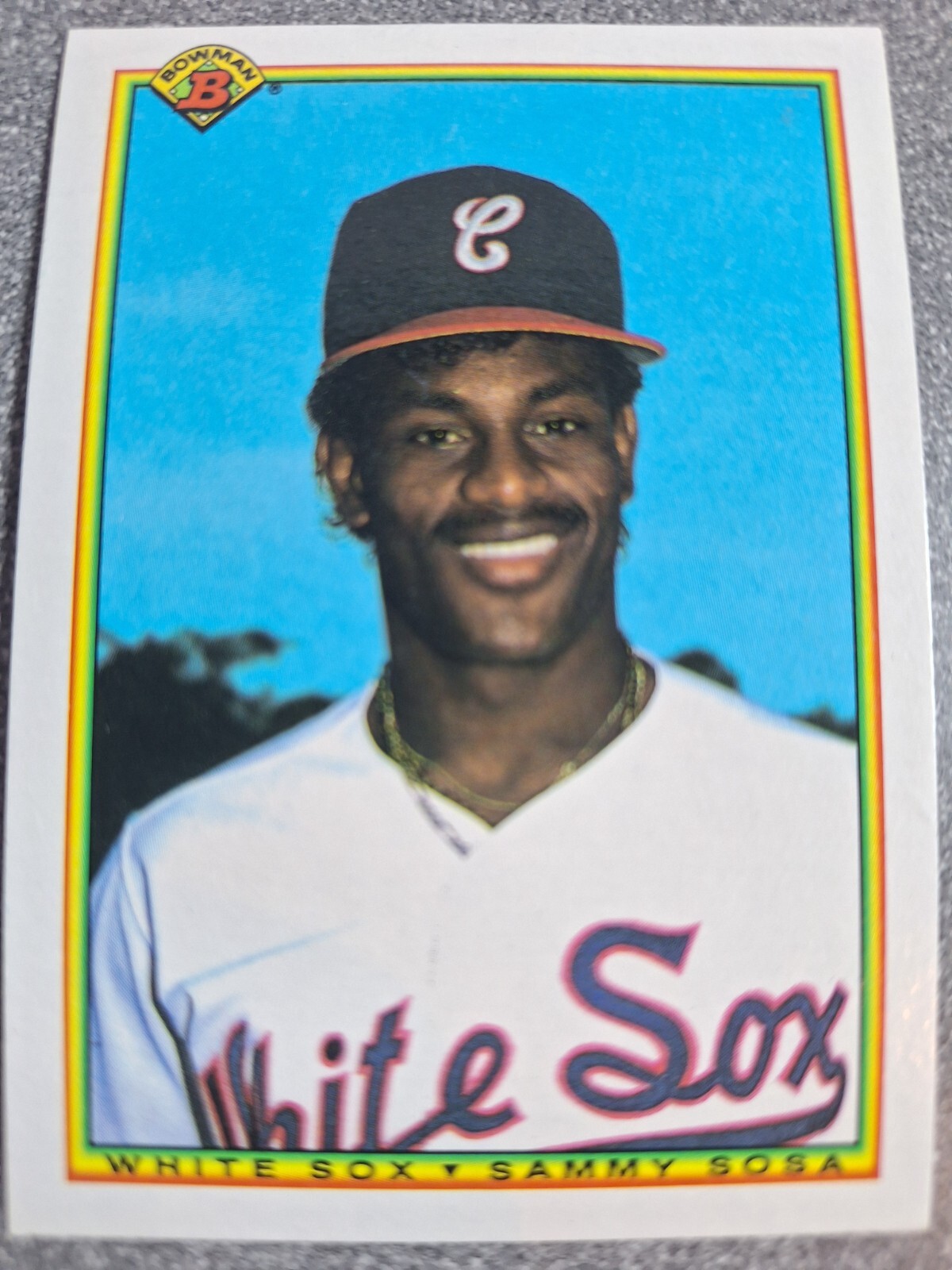 1990 Bowman - #312 Sammy Sosa (RC) f467