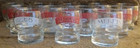 Merry's Irish Cream Bar Glasses 12 Total glasses  10 Red and 2 White Ribbon — photo 2