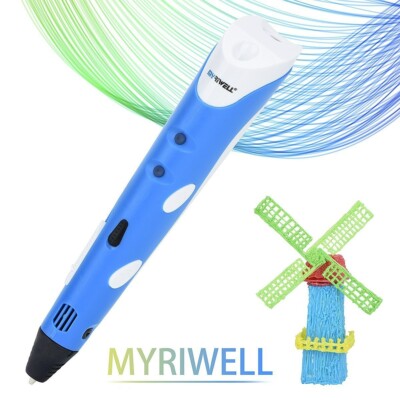 Myriwell 3D Pen Original   DIY 3D Printing Pen - Blue