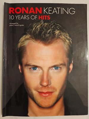 RONAN KEATING - 10 JAHRE HITS - KLAVIERSTIMME GITARRE - PORTOFREI - guter Zustand