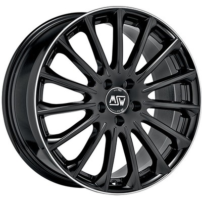 ALUFELGE MSW MSW 30 FUR BMW X2 M SPORT / M-PERFORMANCE 8X19 5X112 GLOSS BLA 3XO