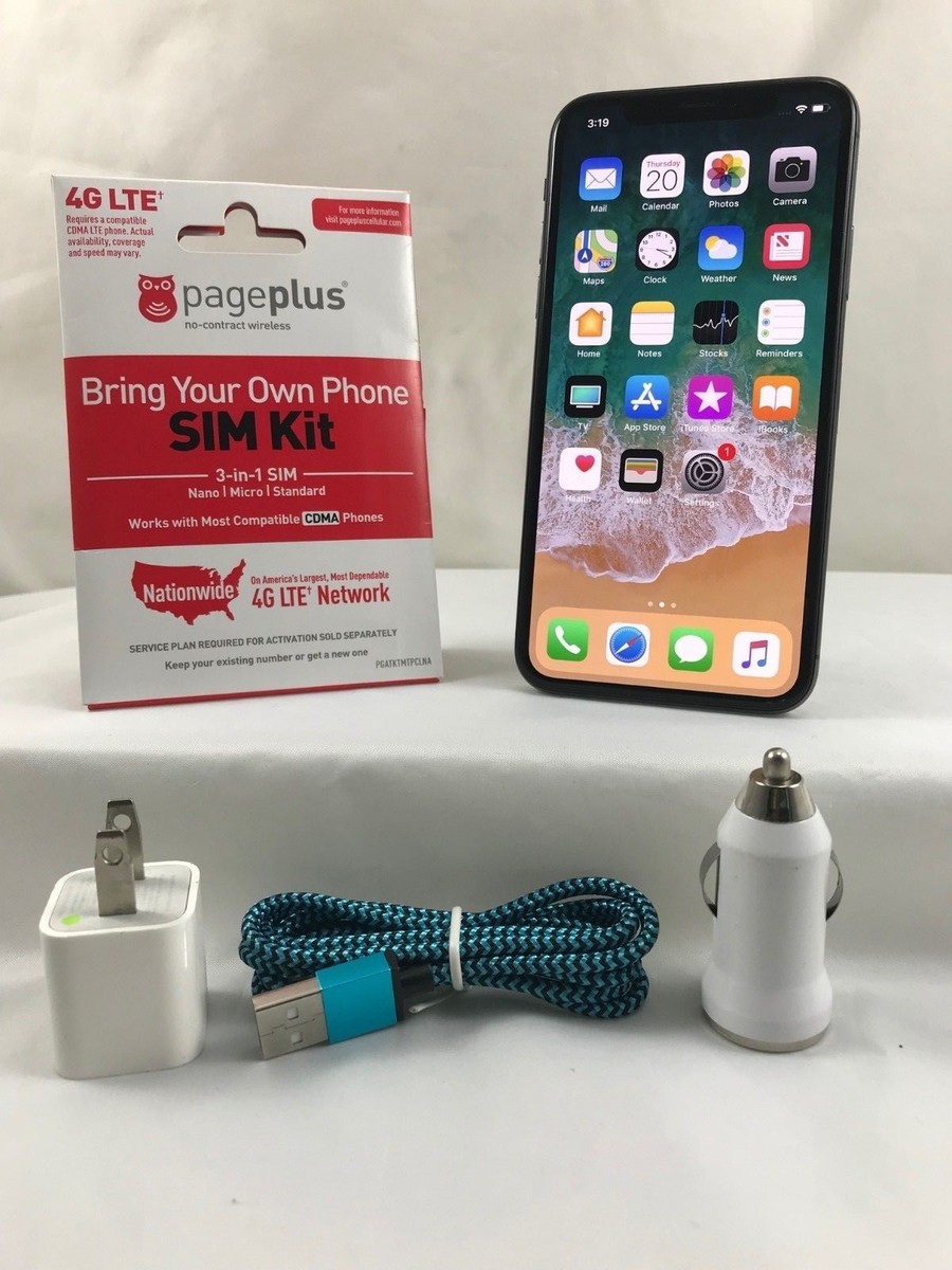 Apple iPhone X-256GB Black(Straight talk/Verizon/Page +/Total Wireless/Tello US) | eBay Apple iPhone X-256GB Black(Straight talk/Verizon/Page +/Total Wireless/Tello US) | eBay