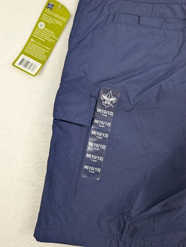 Cub Scouts Uniform Shorts Youth Medium (10-12) Navy Blue Supplex Nylon NWT - Picture 9 of 9
