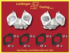 Manta B   Ansaugbrücken Ansaugkrümmer für Doppelvergaser CIH 1.9 / 2.0 -lang-