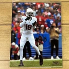Marvin Harrison Signed Photo #18 8x10 NFL Arizona Cardinals COA Hologram
