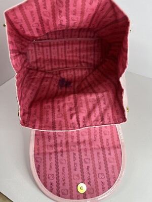 Sanrio Hello Kitty Backpack Pink Patent Leather Retired Item  display picture 2