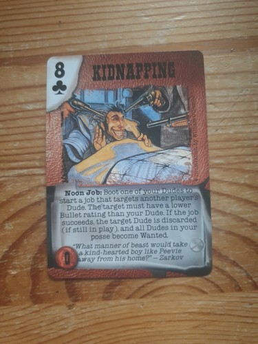 Deadlands Doomtown Boot Hill Multiplayer Trading Card Game Singles - Foto 118 di 250