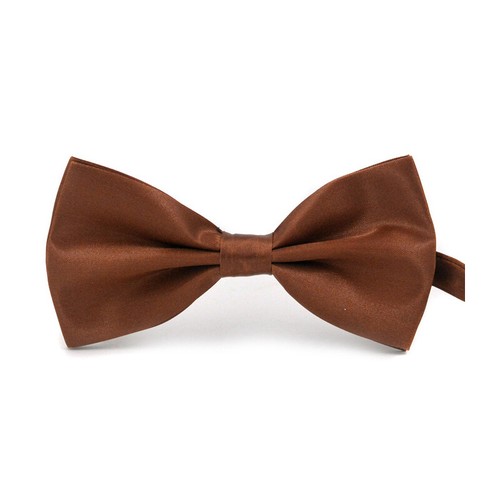 Classic Men Bowtie Classic Wedding Party Bow Tie Solid Color Adjustable Necktie - Picture 19 of 40
