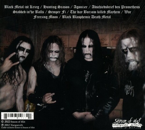 NARGAROTH - BLACK METAL MANDA HIJOS DE PUTA (DIGIPAK) CD NEU - Bild 2 von 2