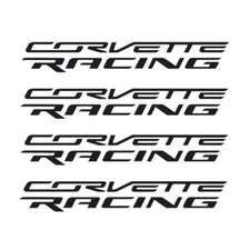 Corvette Racing Decal c5 c6 c7 c8 Sticker Vinyl Race Sports Car American Muscle