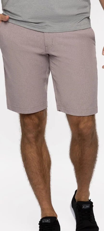 Pantalones cortos de golf Travis Mathew Wine Beck talla 38 nuevos con etiquetas para hombre