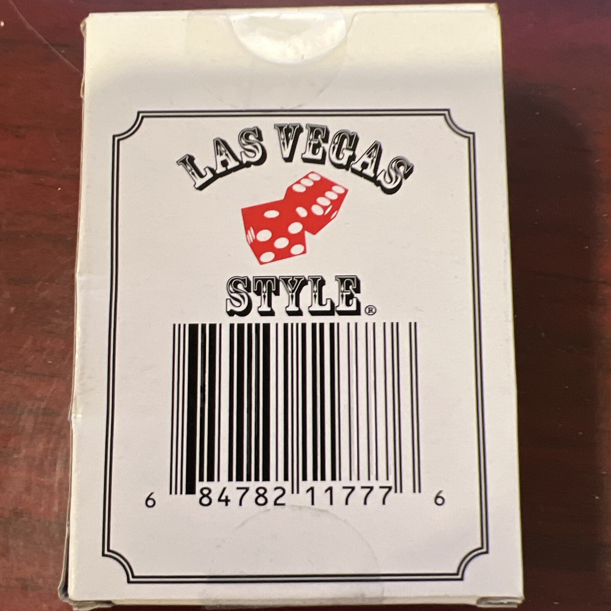 GOLDEN NUGGET Casino Las Vegas Nevada Authentic Played Table Cards